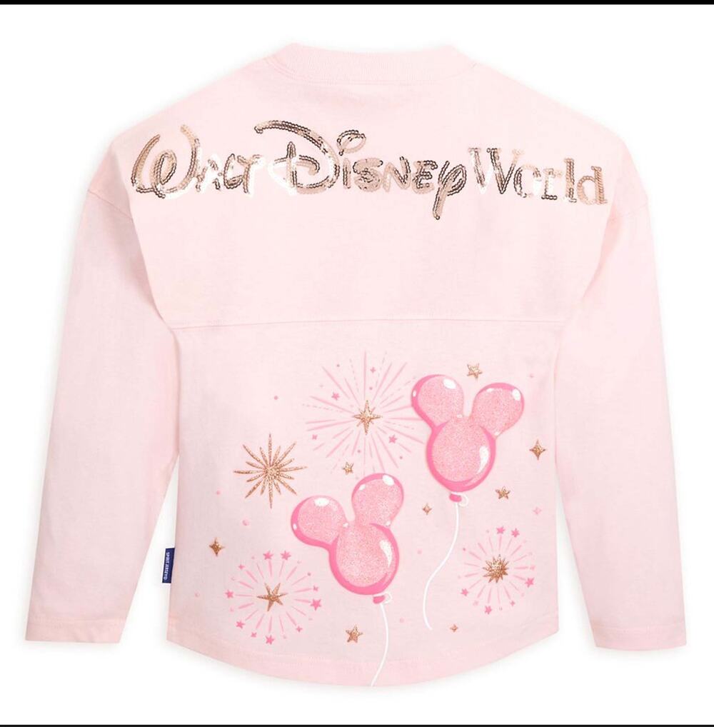 Disney Adult Spirit Jersey Walt Disney World Mickey Balloons Large